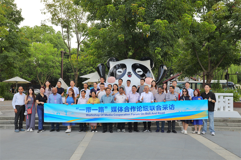 9月4日，亚洲媒体考察团参观城厢古城项目。《中国经济周刊》记者 肖翊摄