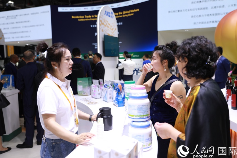 组图：澳大利亚担任2025年服贸会主宾国 共同建设互联互通平台